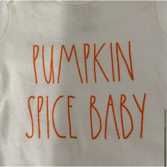 Rae Dunn “Pumpkin Spice Baby” Onesie - Picture 5 of 5